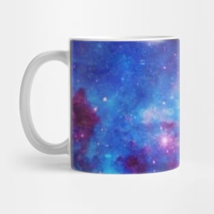 Blue and Violet Galaxy Mug